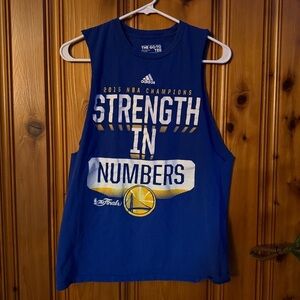 Golden State Warriors 2015 NBA Champions muscle tank